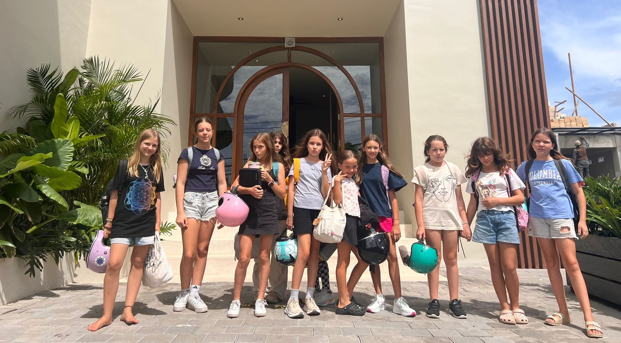 have fun together at the Light House Academy Bali